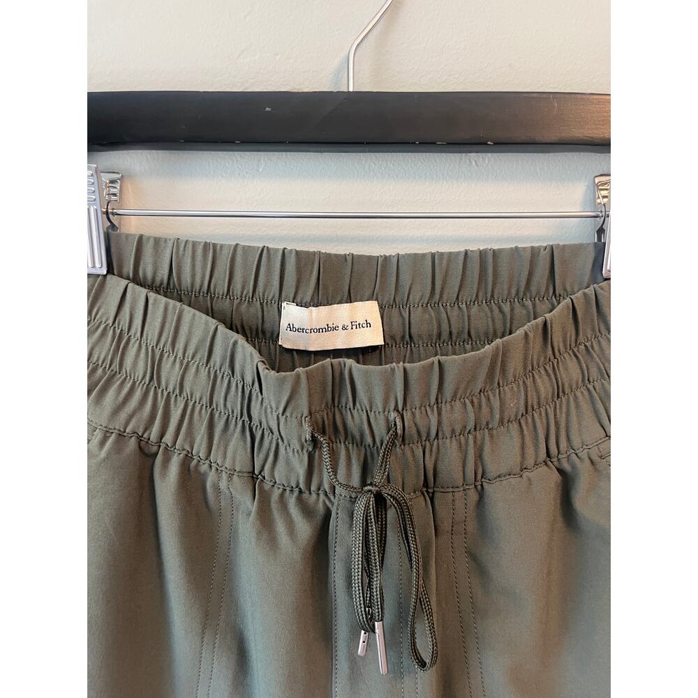 Abercrombie & Fitch Green Joggers Lightweight - Picture 3 of 4